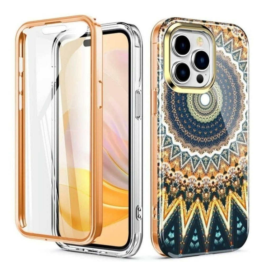 iPhone 14 Pro Max Case, (with Built-in Screen Protector) Shockproof S